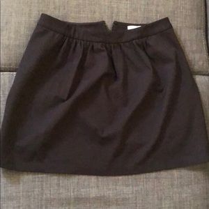 J crew black skirt
